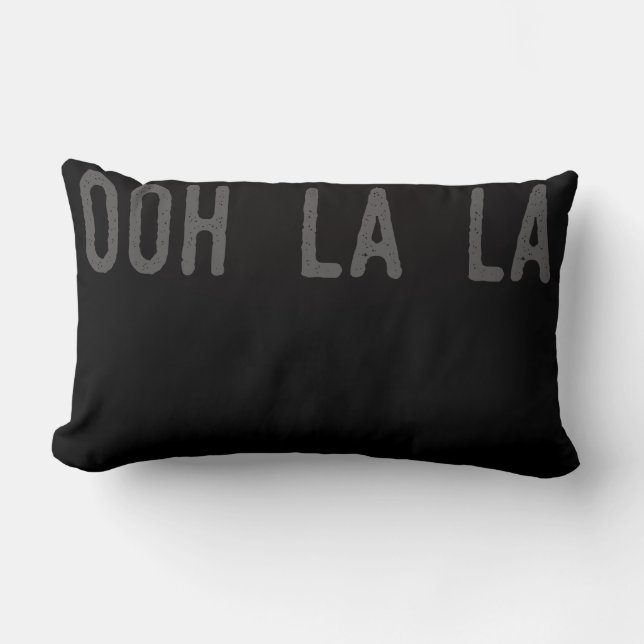 Ooh La La Lumbar Coussin (Recto)
