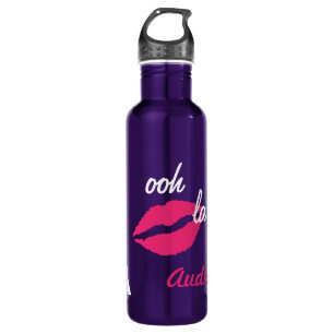 Ooh la la! (purple) 710 ml water bottle