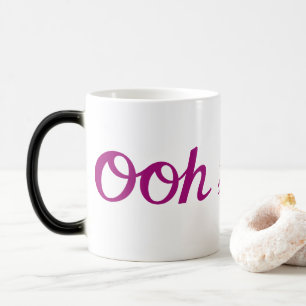 Ooh La La Script Magenta Magic Mug