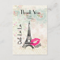 Ooh La Paris Tour Eiffel Merci