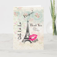 Ooh La Paris Tour Eiffel Merci