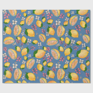 Ooh Lemon Wrapping Paper 1