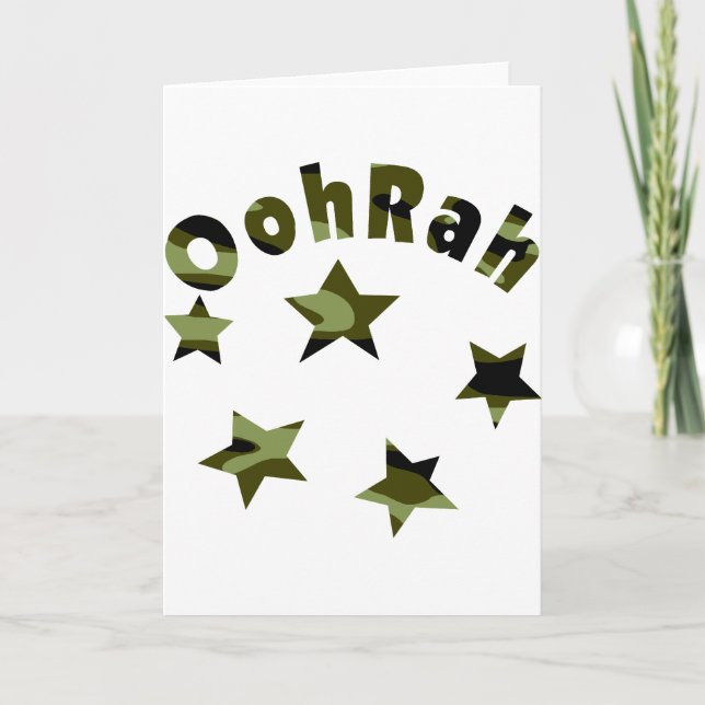 Ooh Rah Card (Front)
