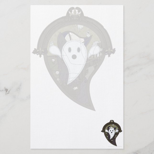 Ooh the Ghost Stationery (Front)