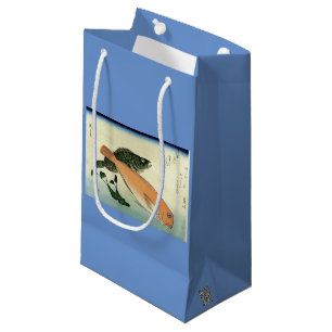 Oomon-hata & Shiro-amadai - Hiroshige's Fish Print Small Gift Bag