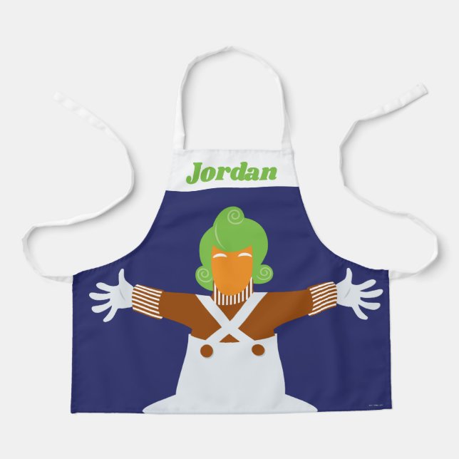 Oompa Loompa Arms Out Apron (Front)