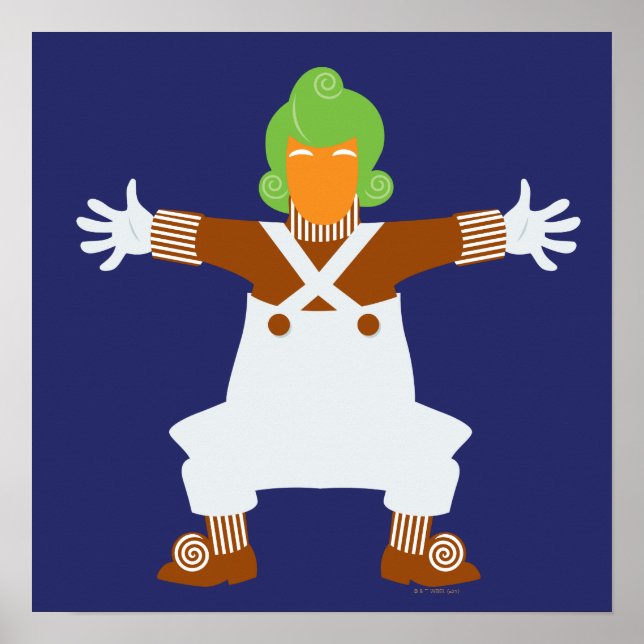 Oompa Loompa Arms Out Poster (Front)