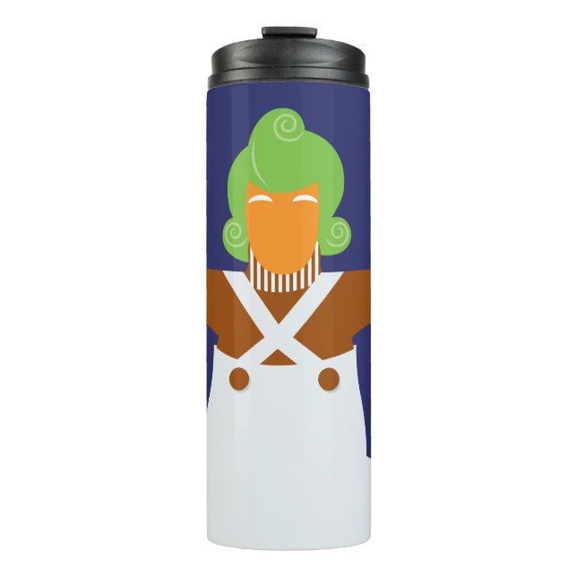 Oompa Loompa Arms Out Thermal Tumbler (Front)