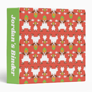 Oompa Loompa Dancing Pattern Binder