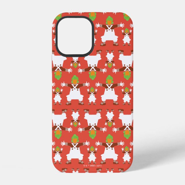 Oompa Loompa Dancing Pattern iPhone Case (Back)
