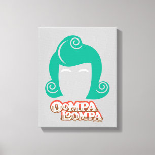 Oompa Loompa Hair Graphic Canvas Print