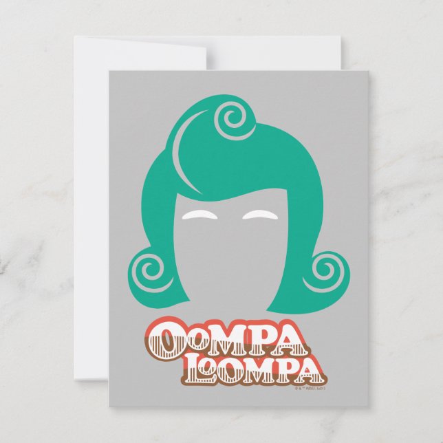 Oompa Loompa Hair Graphic Card (Front)