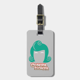 Oompa Loompa Hair Graphic Luggage Tag