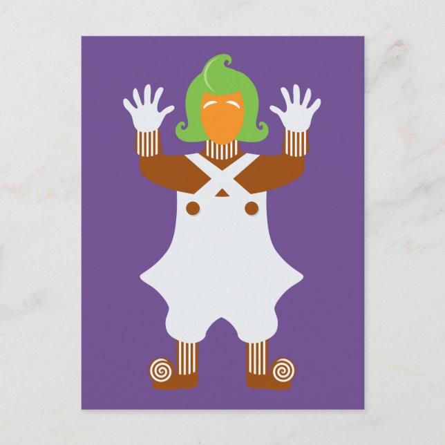Oompa Loompa Hands Up Postcard (Front)