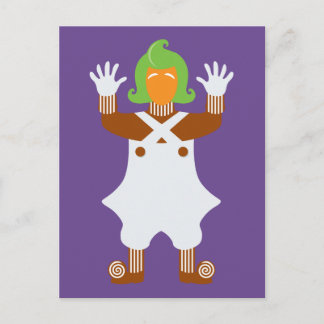 Oompa Loompa Hands Up Postcard