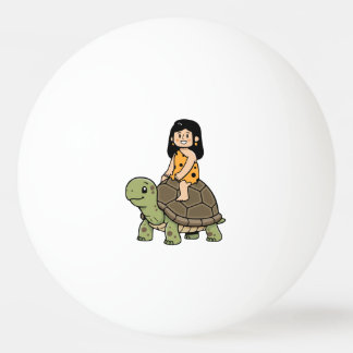 Oona and the Tortoise Ping Pong Ball