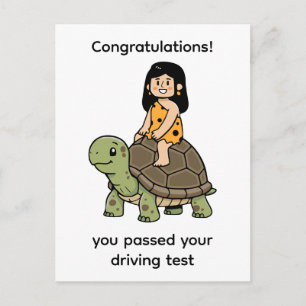 Oona and the Tortoise Postcard