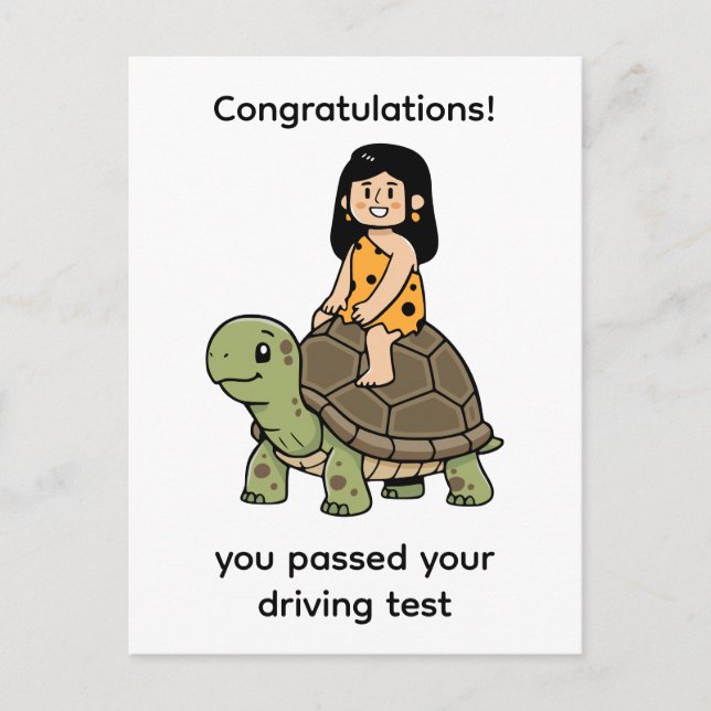 Oona and the Tortoise Postcard (Front)