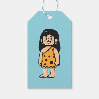 Oona Cave woman Gift Tags