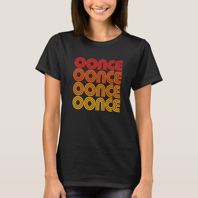 Oonce Funny Rave Music Club Beat Thumpa Techno Ono T-Shirt (Front)