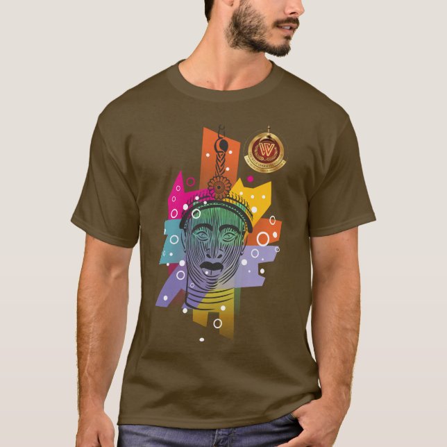 Ooni of ife statue T-Shirt (Front)