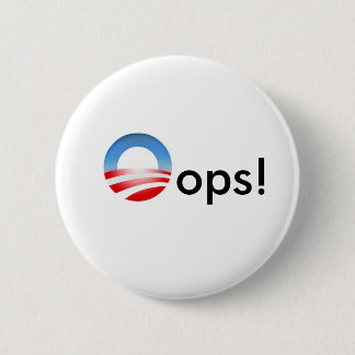 Oops! 2 Inch Round Button