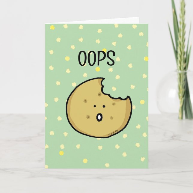 OOPS, carte désolée (Devant)