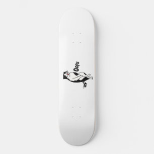 Oops cat skateboard