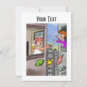 Oops Flat Note Card