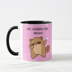 Oops… I Accidentally Stole Your Heart Mug Beaver