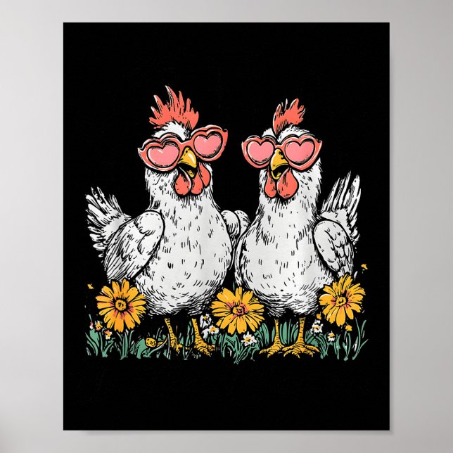 Oops I Got Another Chicken, Funny Farm Animal  Poster (Front)