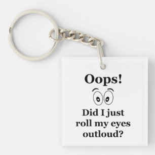Oops! Keychain