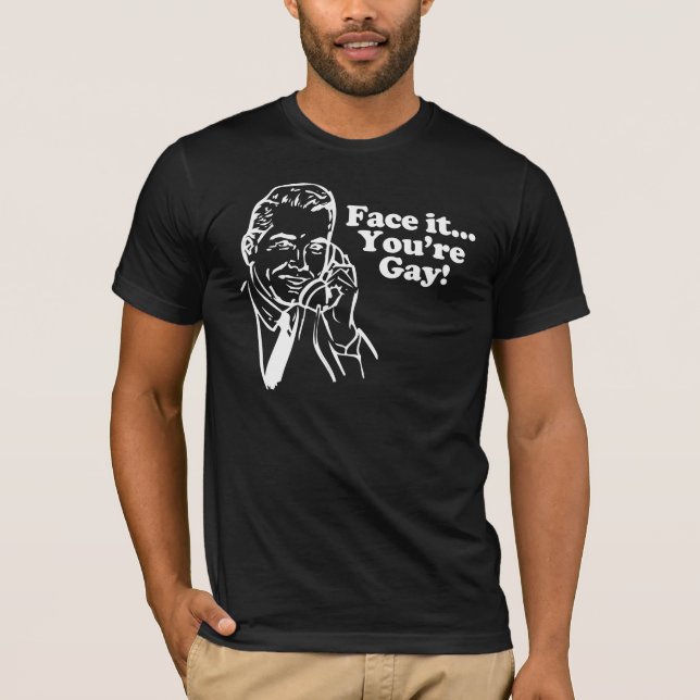 Oops! Offensive Gay T-shirt (Front)