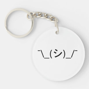 Oops Shrug Emoticon ; -\_(シ)_/