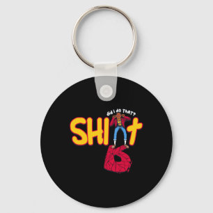 Oops! Sticker Keychain