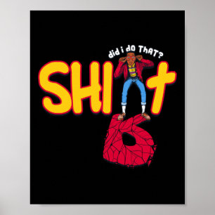 Oops! Sticker Poster