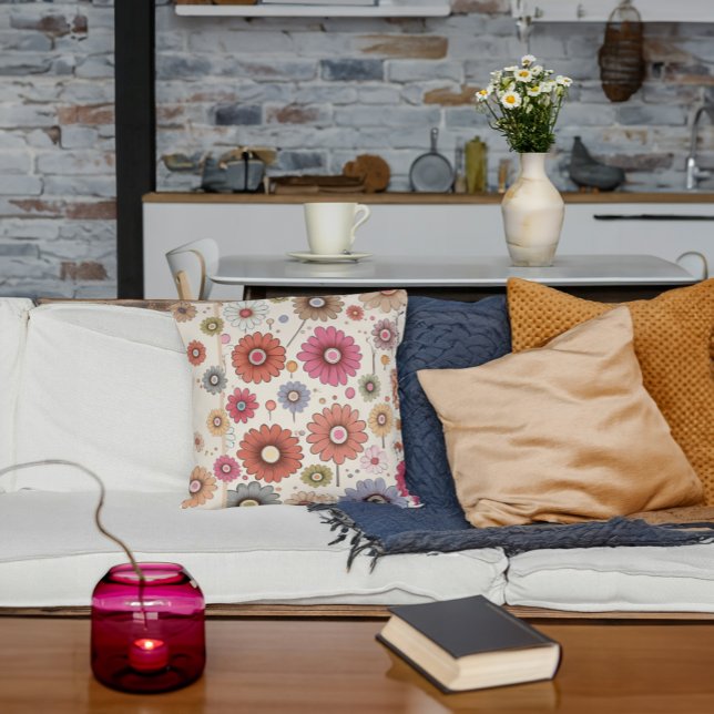 Oopsie Daisy Throw Pillow (Creator Uploaded)