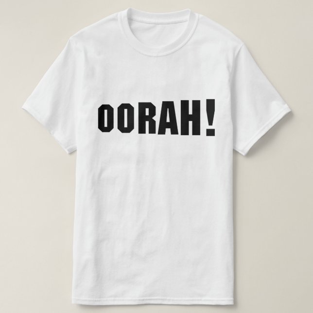 OORAH! T-Shirt (Design Front)