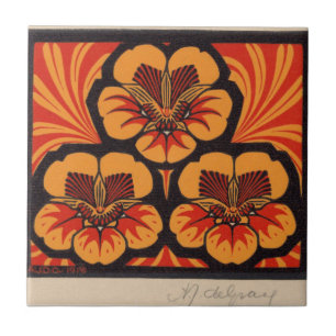 Oost-Indischekers by Julie de Graag Tile