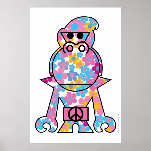 Ootanpolis™ Flower Power Poster (Front)