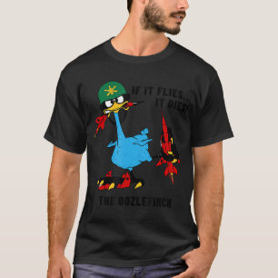 Oozlefinch ADF Air Defense Artillery Army Fort Sil T-Shirt