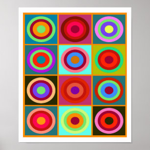 Op Art #20 Poster