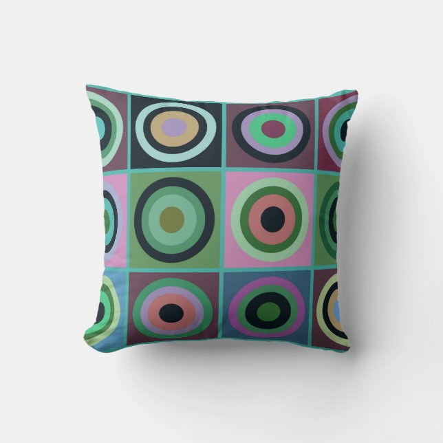 Op Art #23 Throw Pillow (Front)