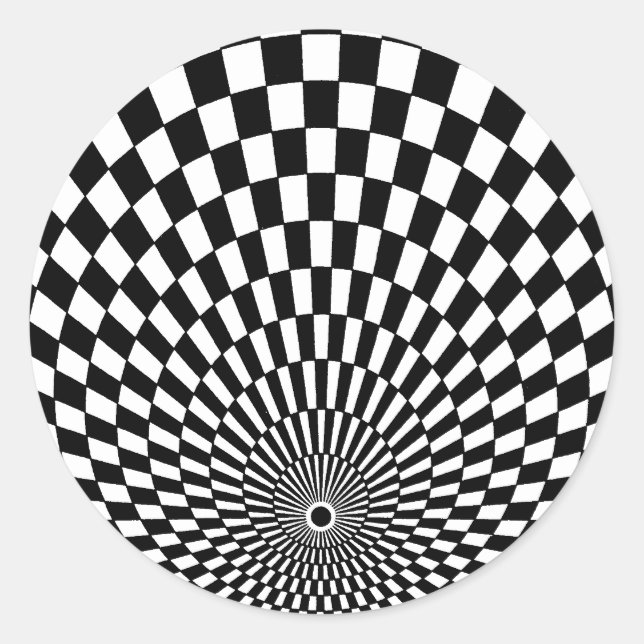 OP -Art #2 at Emporio Moffa Classic Round Sticker (Front)