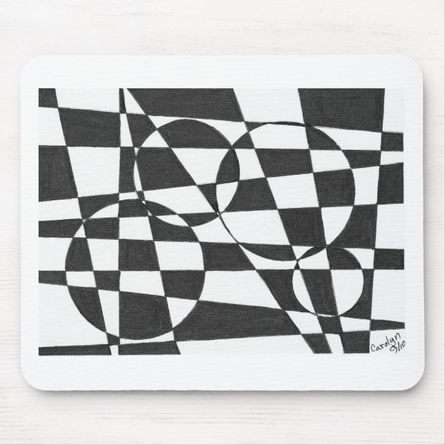 Op Art 2 Mousepad (Front)