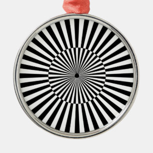 OP -Art #3  at Emporio Moffa Metal Ornament