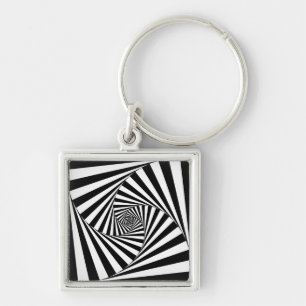 OP -Art #4 at Emporio Moffa Keychain