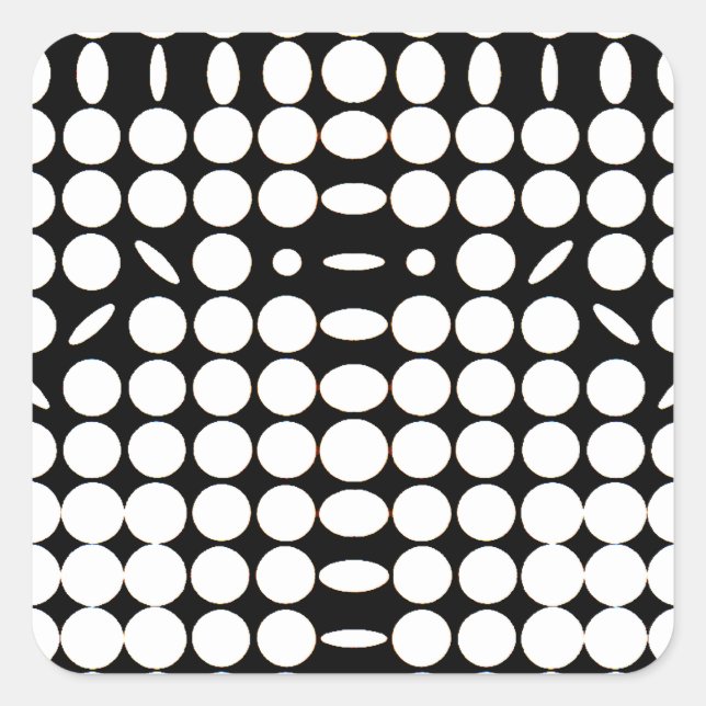 OP -Art #6 at Emporio Moffa Square Sticker (Front)