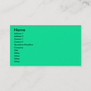 Op Art - Bichon Frise - Cody Business Card
