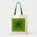 Op Art Green Budget Bag<br><div class="desc">Made to match our fab Op Art green keds,  but works quite well on its own. This is a template so you can put it on any style bag or tote. See more of our matching bags,  totes & Keds at: www.zazzle.com/INTHEPRESENT*</div>